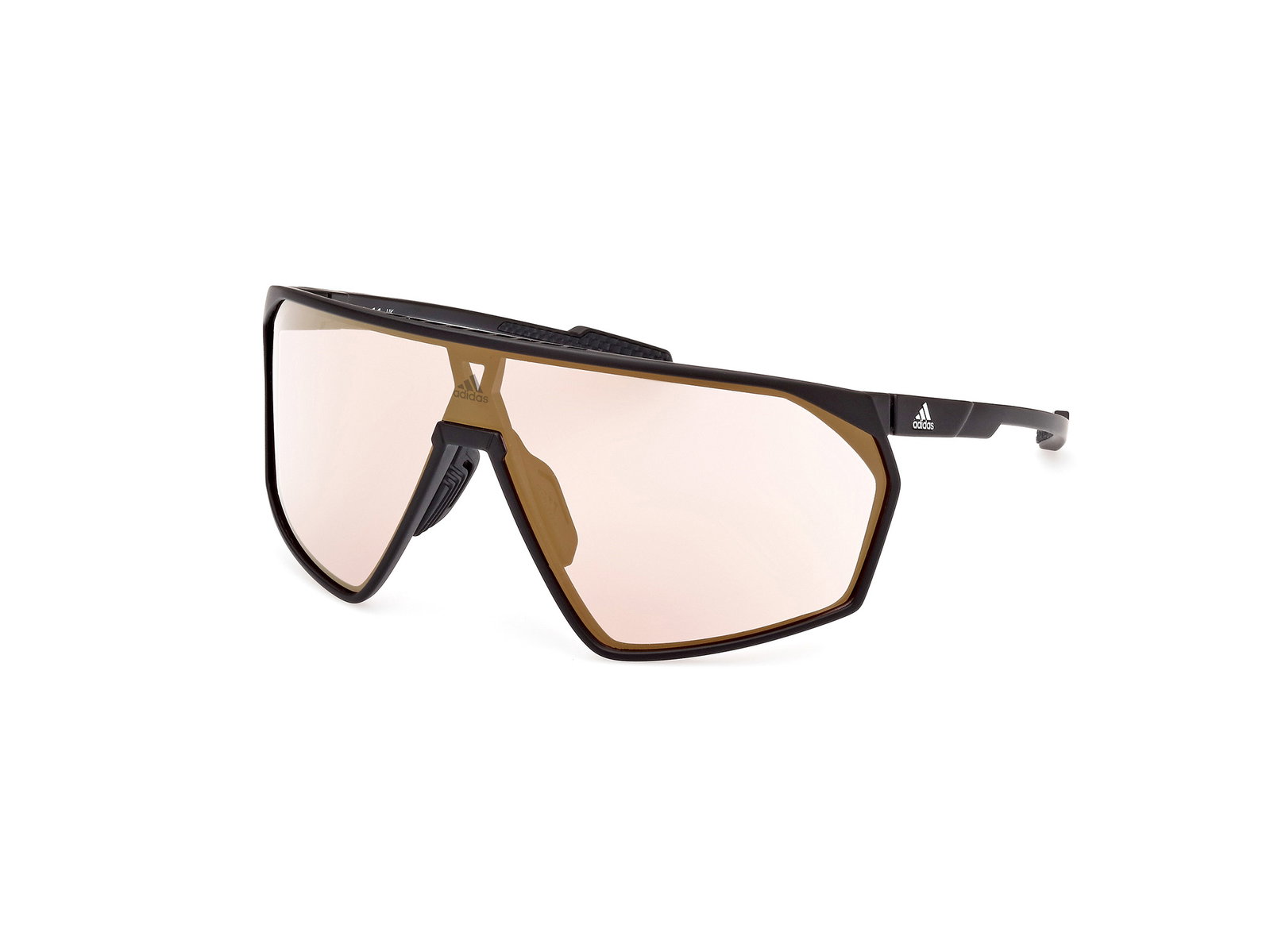 Adidas Sport Sonnenbrille in matt schwarz SP0073 02G 